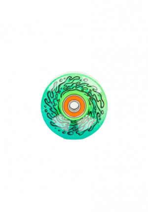 Slime Balls 60mm 78 a Light Ups LED Skateboard Wheels inkl. Kugellager (blue-green)